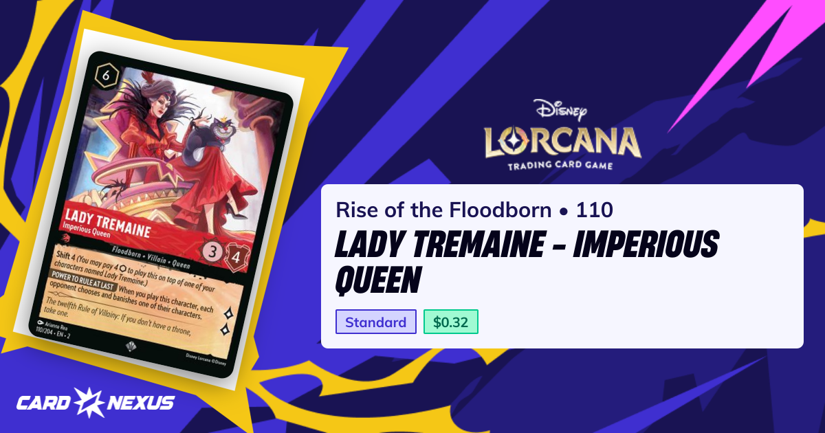 Lady Tremaine - Imperious Queen #110 — Rise of the Floodborn (2 ...