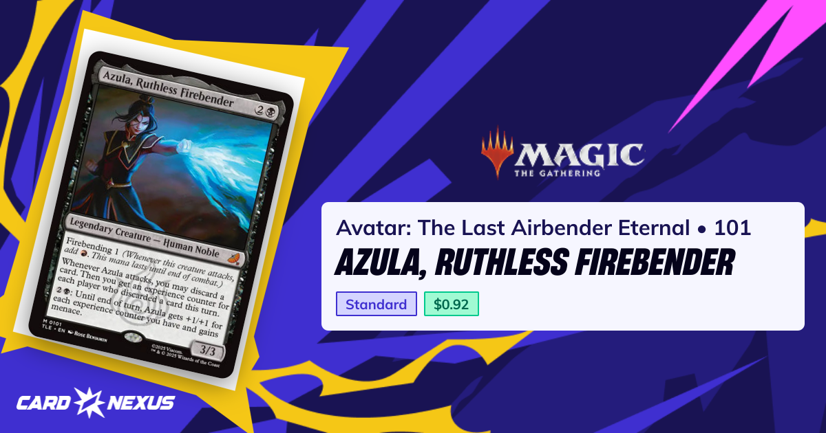 Azula, Ruthless Firebender #101 — Avatar: The Last Airbender Eternal