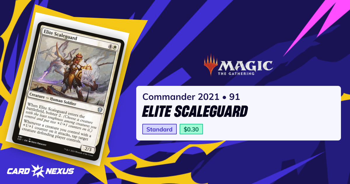 Elite Scaleguard #91 — Commander 2021 (C21) — Magic: The Gathering ...