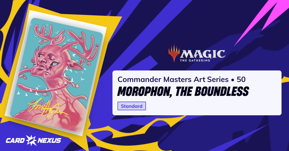 Morophon, the Boundless #50 — Commander Masters Art Series (ACMM ...