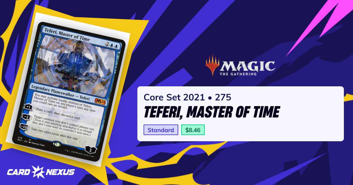 Teferi, Master of Time #275 — Core Set 2021 (M21)