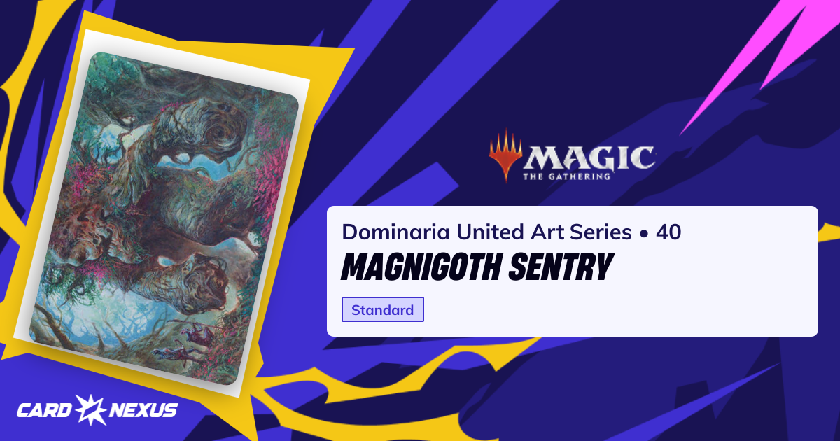 Magnigoth Sentry #40 — Dominaria United Art Series (ADMU) — Magic: The ...