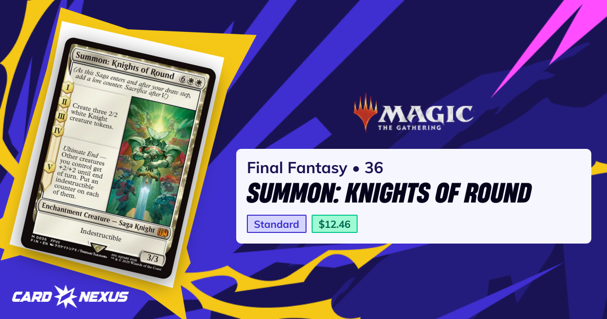 Summon: Knights of Round #36 — Final Fantasy (FIN)
