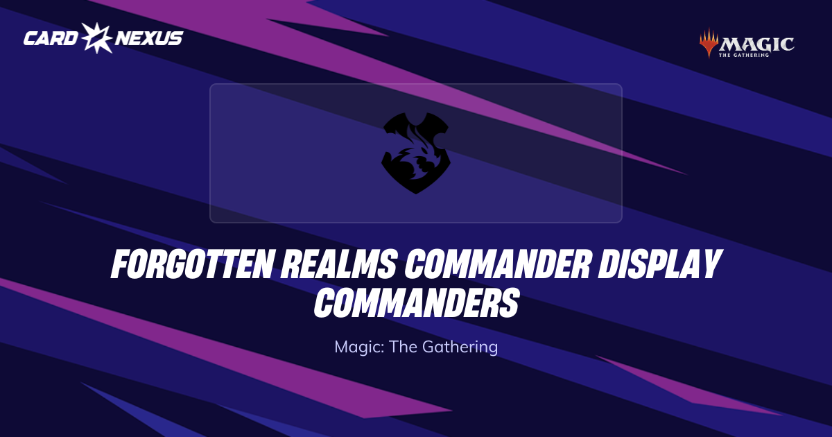 Forgotten Realms Commander Display Commanders (OAFC) Magic: The ...
