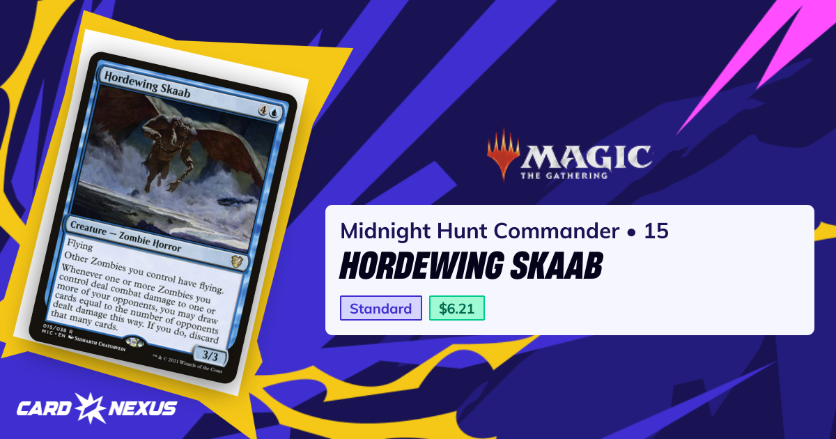 Hordewing Skaab #15 — Midnight Hunt Commander (MIC)