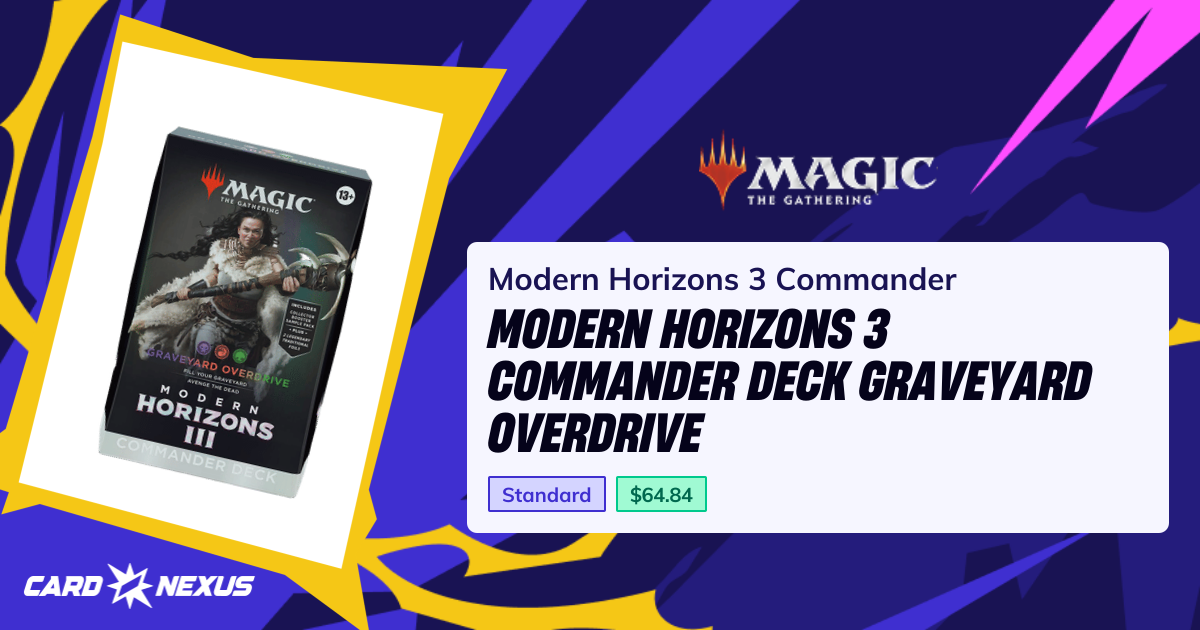 Modern Horizons 3 Commander Deck Graveyard Overdrive — Modern Horizons ...