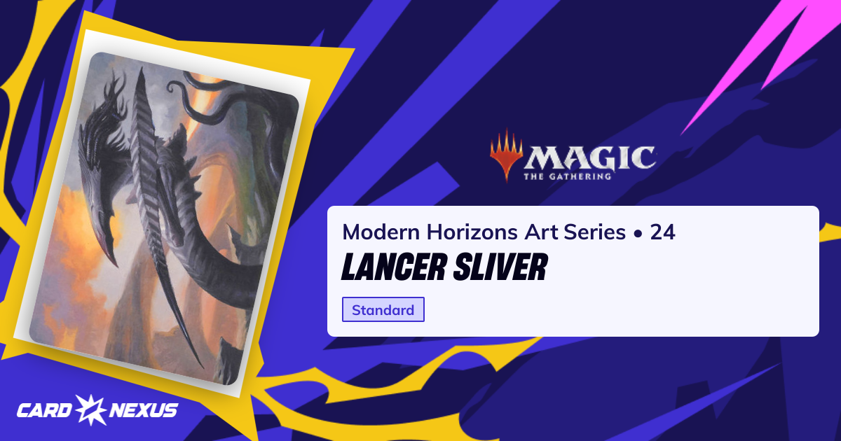 Lancer Sliver #24 — Modern Horizons Art Series (AMH1) — Magic: The ...