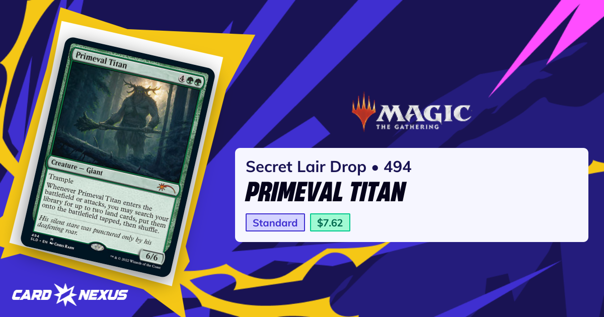 Primeval Titan #494 — Secret Lair Drop (SLD)