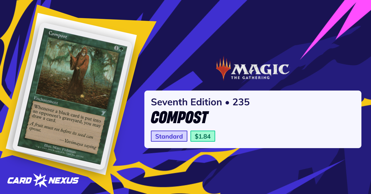 Compost #235 — Seventh Edition (7ED) — Magic: The Gathering — Buy ...