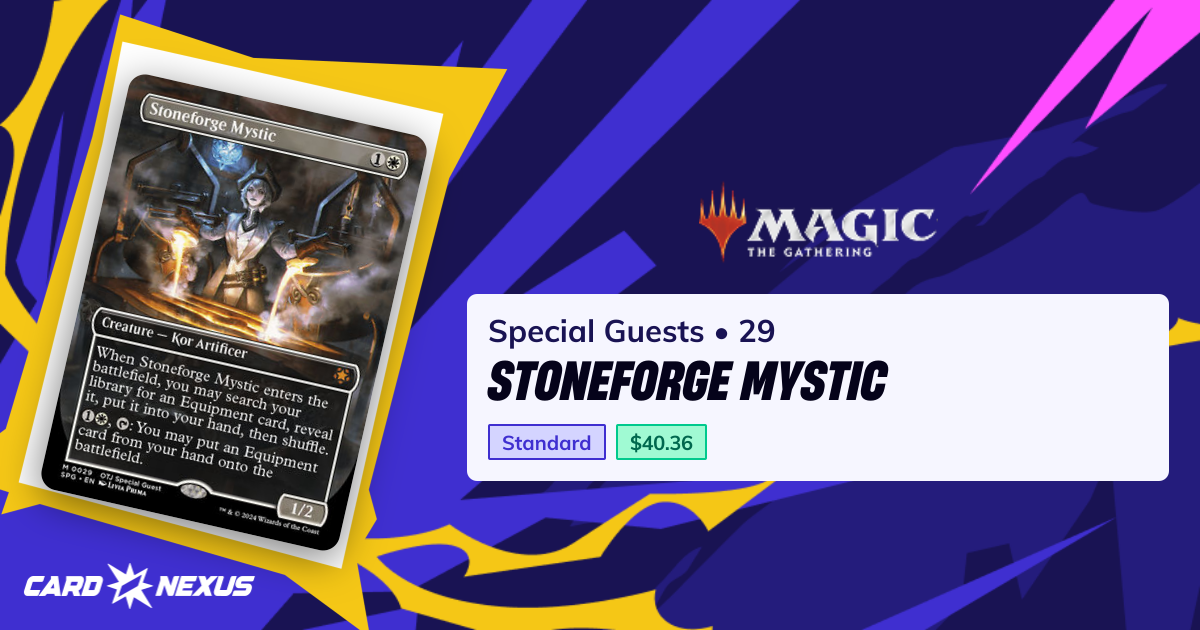 Stoneforge Mystic #29 — Special Guests (SPG) — Magic: The Gathering ...