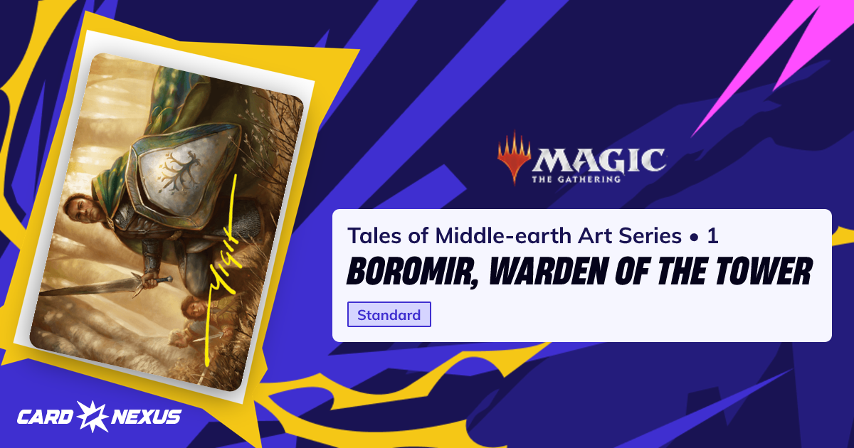 Boromir, Warden of the Tower #1 — Tales of Middle-earth Art Series ...