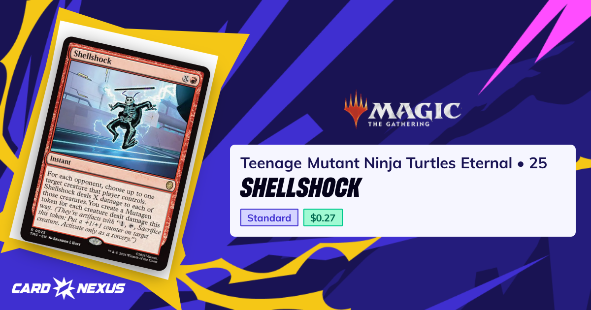 Shellshock #25 — Teenage Mutant Ninja Turtles Eternal (TMC) — Magic ...
