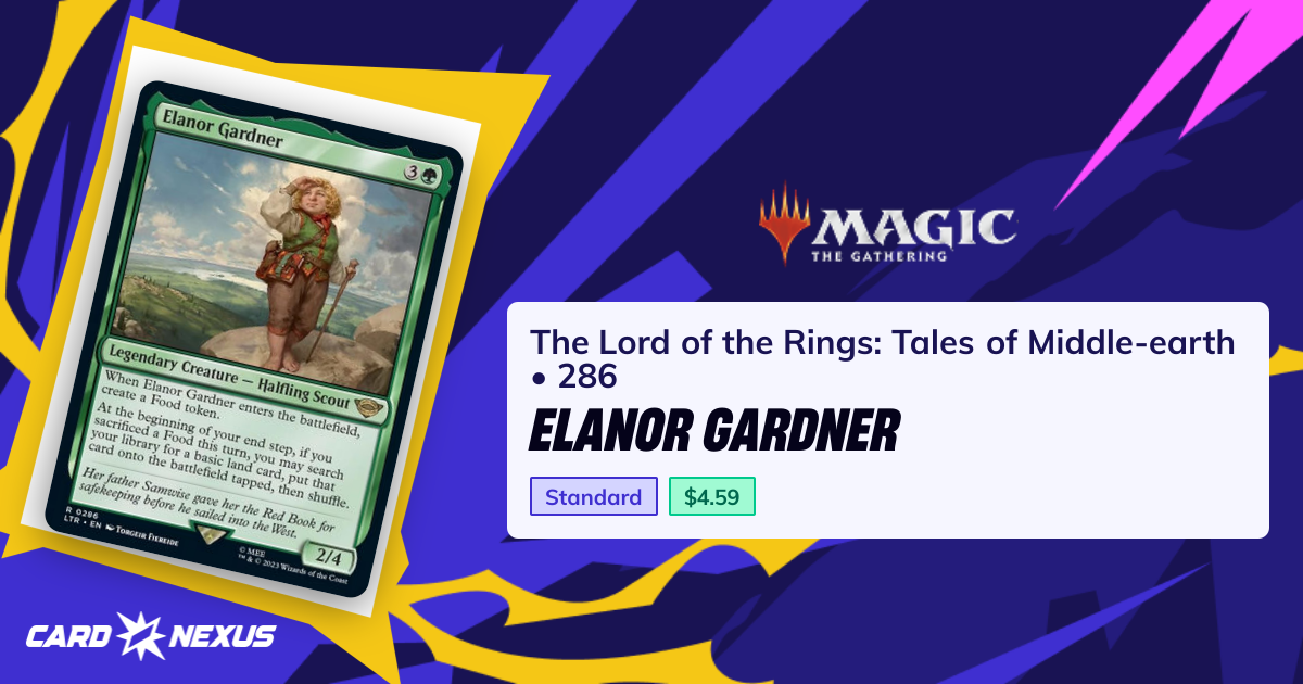 Elanor Gardner #286 — The Lord of the Rings: Tales of Middle-earth