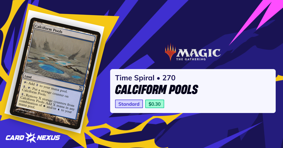 Calciform Pools #270 — Time Spiral (TSP) — Magic: The Gathering — Buy ...
