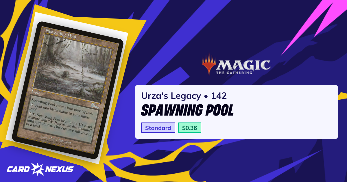 Spawning Pool #142 — Urza's Legacy (ULG) — Magic: The Gathering — Buy ...