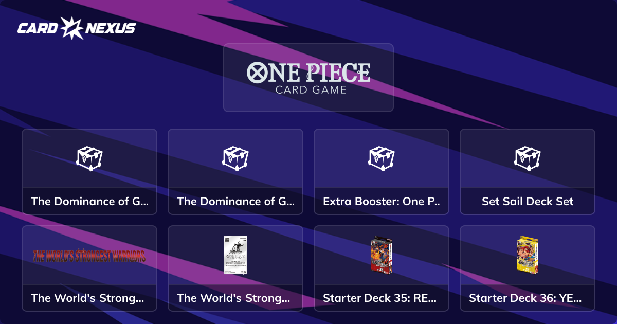 Buy and sell One Piece Card Game cards - CardNexus