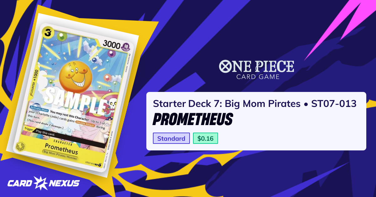 Prometheus #ST07-013 — Starter Deck 7: Big Mom Pirates (ST-07 ...