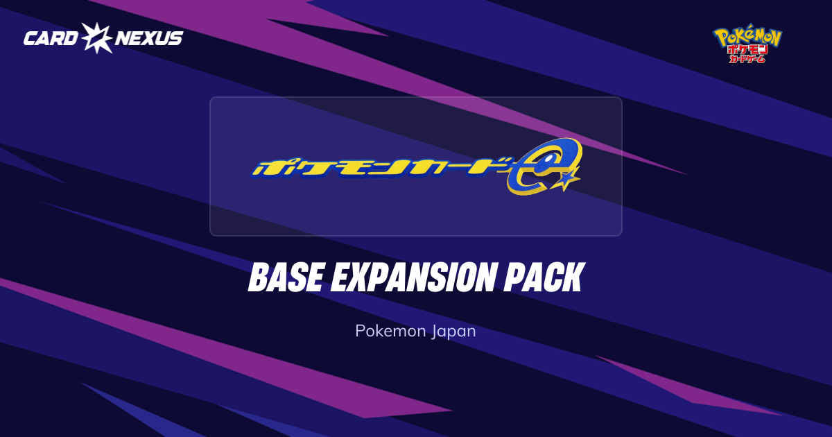 Base Expansion Pack (BASE-EXPANSION-PACK) Pokemon Japan Cards — Buy ...