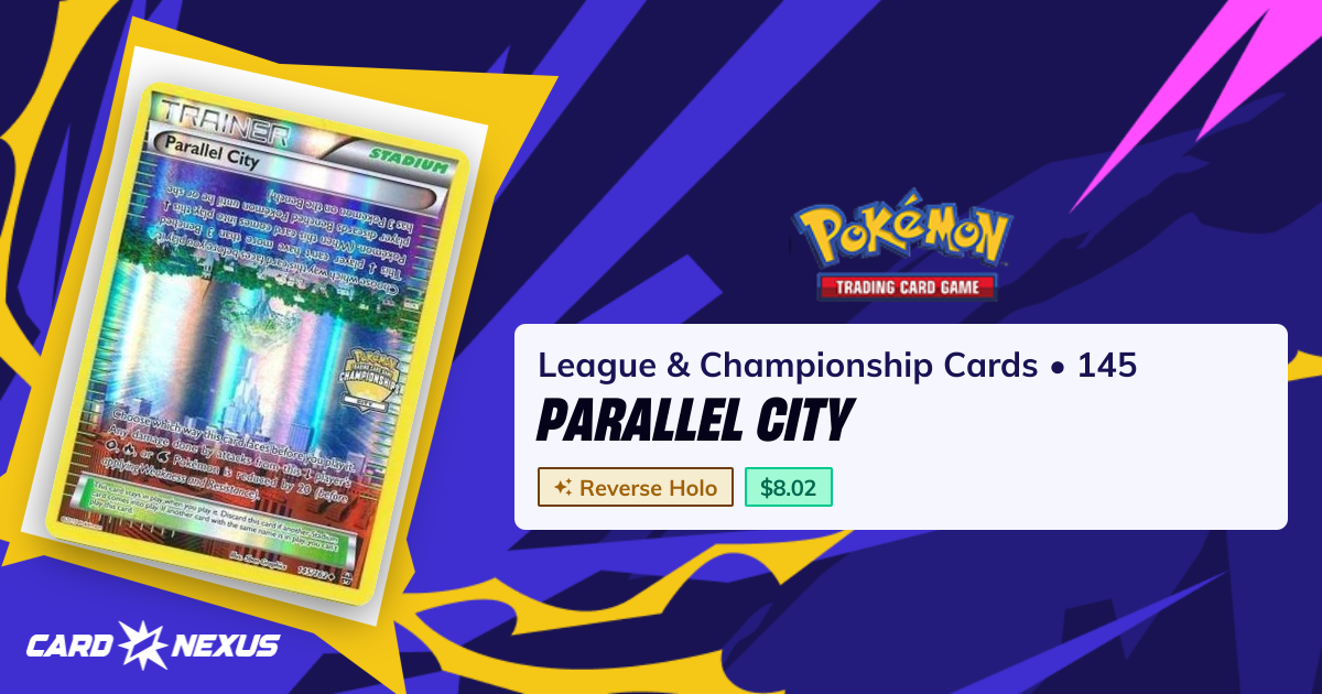 Parallel City #145 — League & Championship Cards (LEAGUE-AND ...