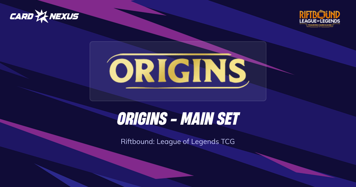 Origins - Main Set (OGN) Riftbound: League of Legends TCG Cards — Buy ...