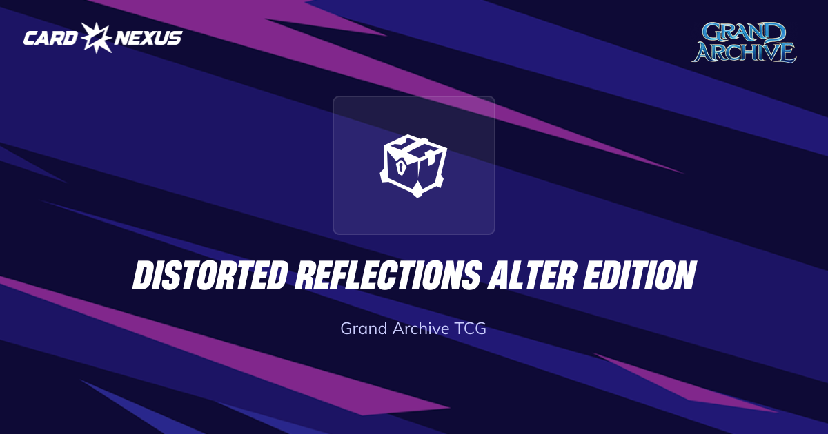 Cartes Grand Archive TCG Distorted Reflections Alter Edition
