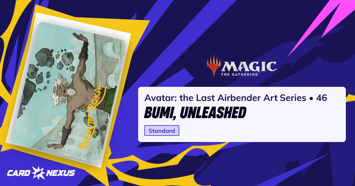 Bumi, Unleashed #46 — Avatar: the Last Airbender Art Series