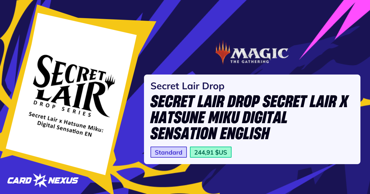 Secret Lair Drop Secret Lair x Hatsune Miku Digital Sensation English ...