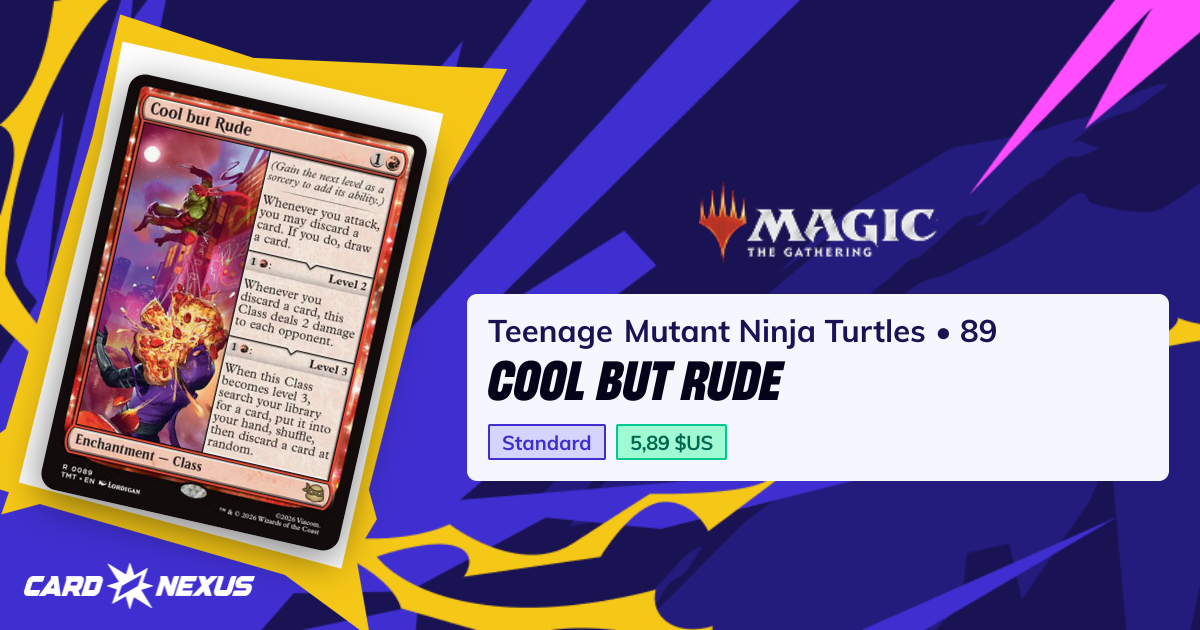 Sympa mais malpoli #89 — Teenage Mutant Ninja Turtles (TMT)