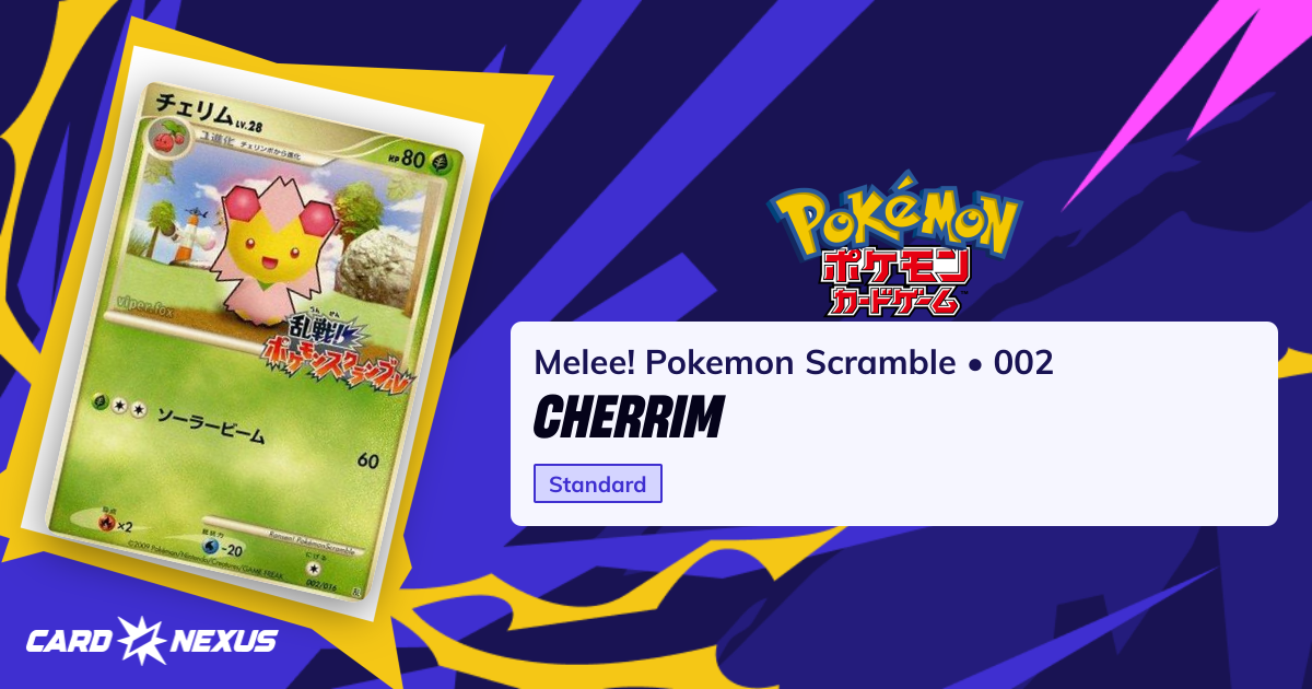 Ceriflor Lv.28 #002 — Melee! Pokemon Scramble